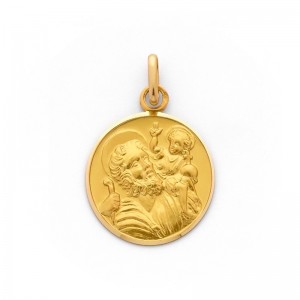 Médaille Saint Christophe 20mm Or jaune