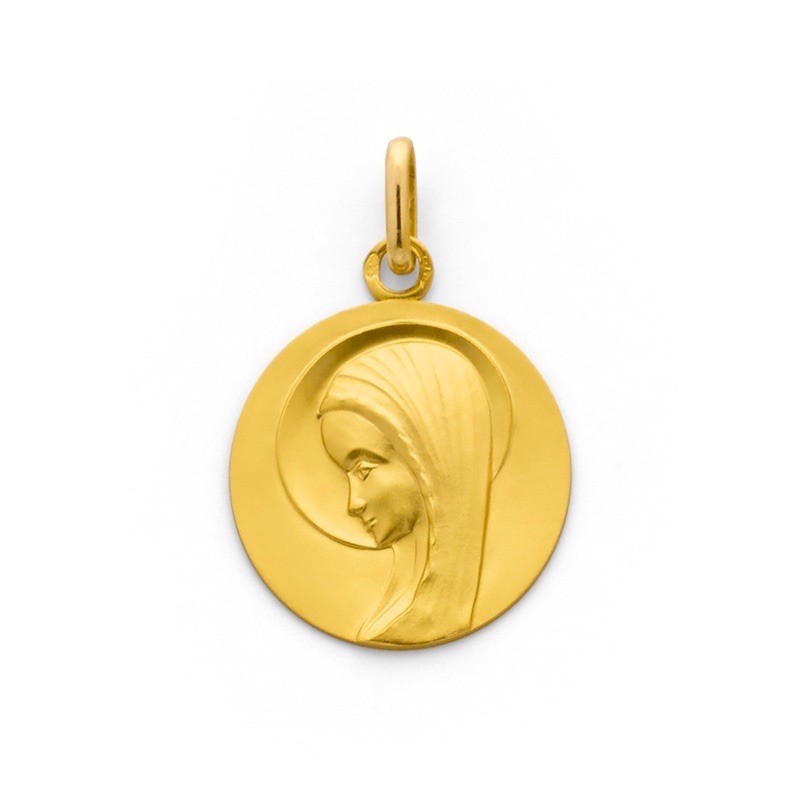 Médaille Vierge 20mm Or jaune-1