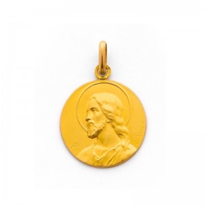 Médaille Christ 16mm Or jaune