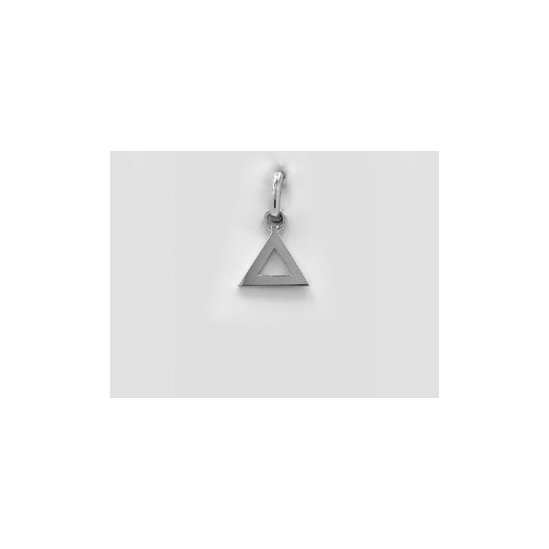 Pendentif symbolique Triangle Argent