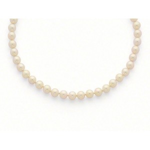 Collier Perles de culture Choker Akoya Japon 9,5-10 mm