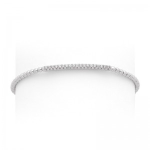 Bracelet joaillerie Diamants 0,275 Carat H SI Or blanc